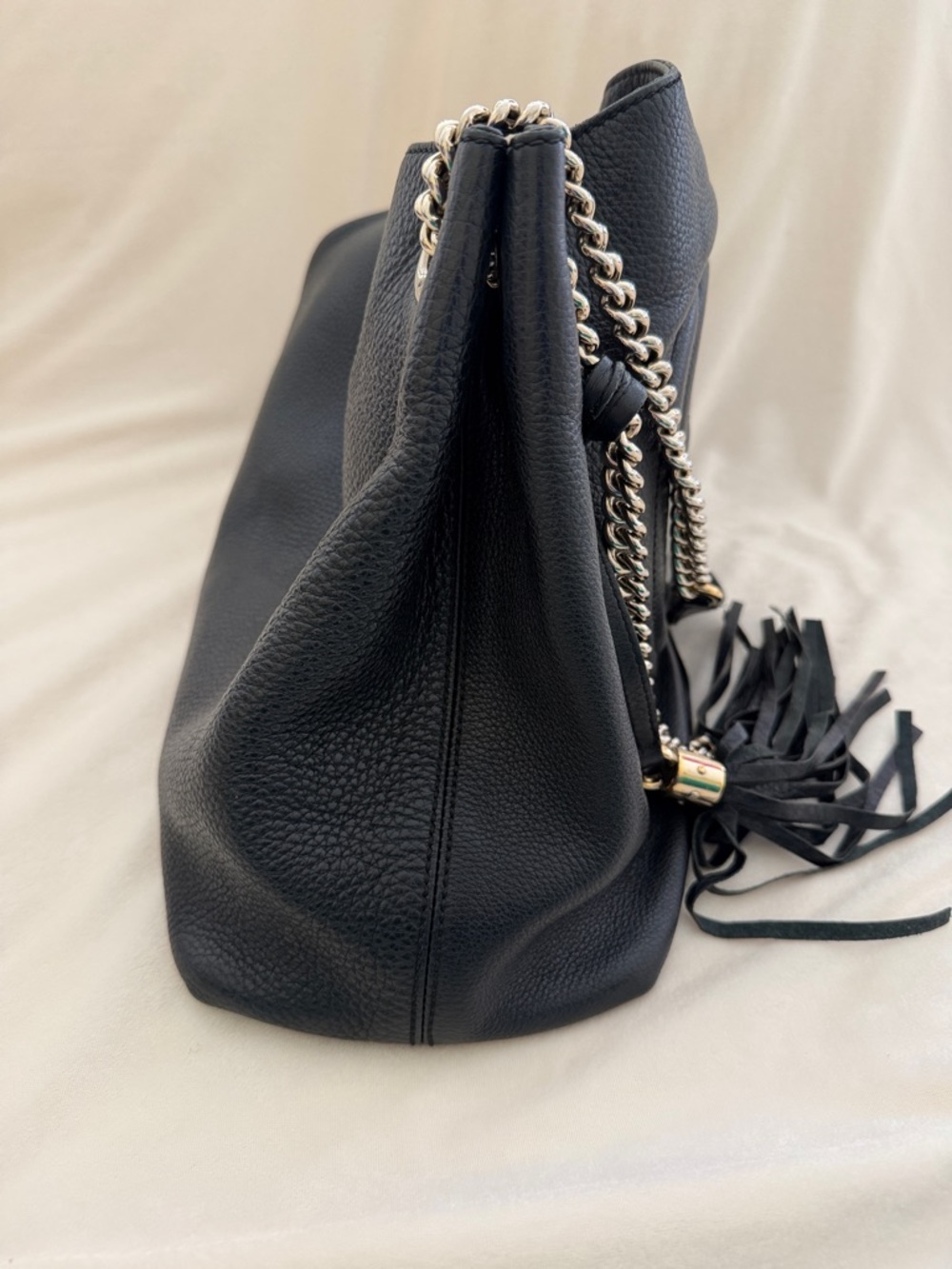 Gucci Black Leather Shoulder Bag - Picture 6 of 12
